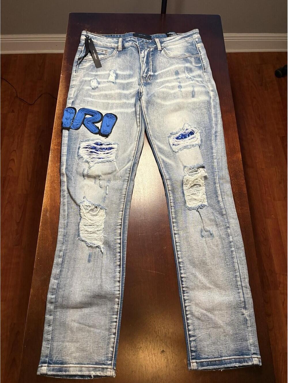 Skinny Designer Amiri Inspired Style Jeans Size 32